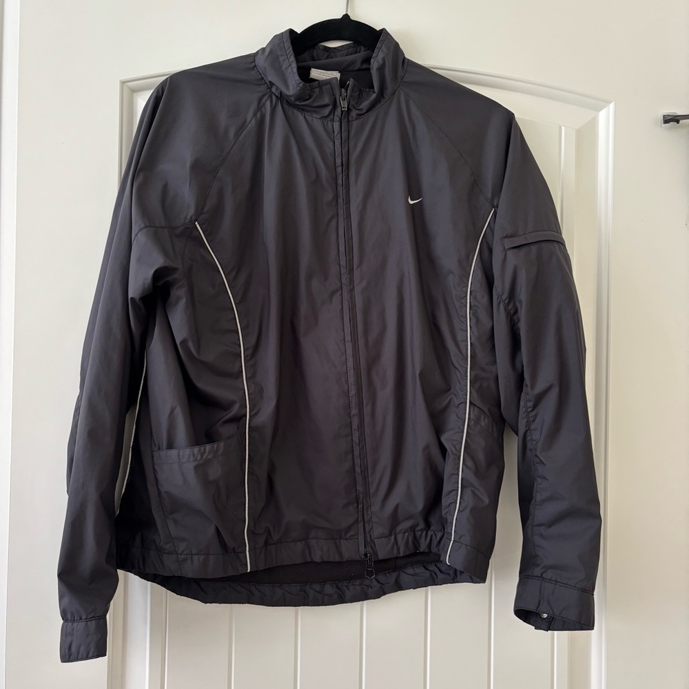 Nike Women's Black Windbreaker Jacket